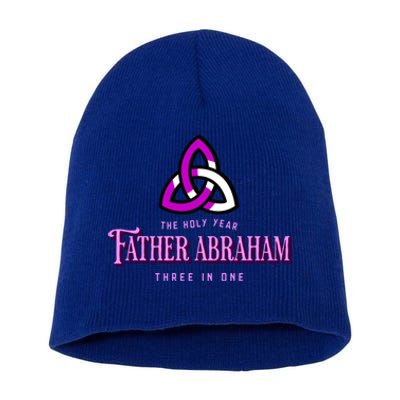 Father Abraham Three In One Apostle Holy Year Trinity Gift Short Acrylic Beanie