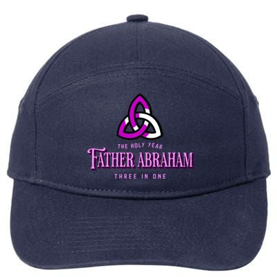 Father Abraham Three In One Apostle Holy Year Trinity Gift 7-Panel Snapback Hat