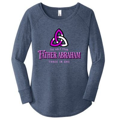 Father Abraham Three In One Apostle Holy Year Trinity Gift Women's Perfect Tri Tunic Long Sleeve Shirt