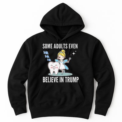 Funny Antitrump Tooth Fairy Laughing Humorous Cartoon Hoodie