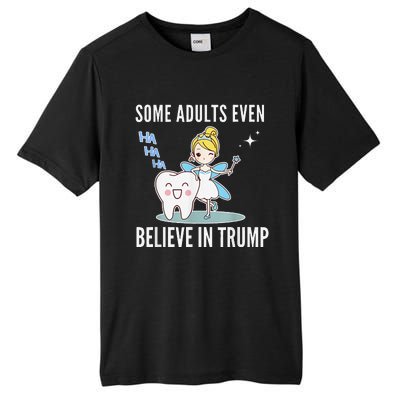 Funny Antitrump Tooth Fairy Laughing Humorous Cartoon Tall Fusion ChromaSoft Performance T-Shirt