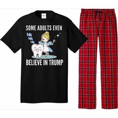 Funny Antitrump Tooth Fairy Laughing Humorous Cartoon Pajama Set