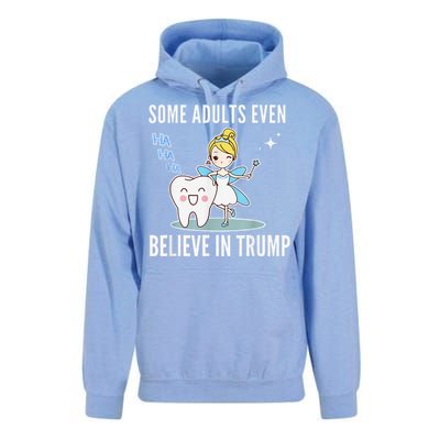 Funny Antitrump Tooth Fairy Laughing Humorous Cartoon Unisex Surf Hoodie