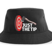Funny Axe Throwing Design Axe Throwers Lovers Sustainable Bucket Hat