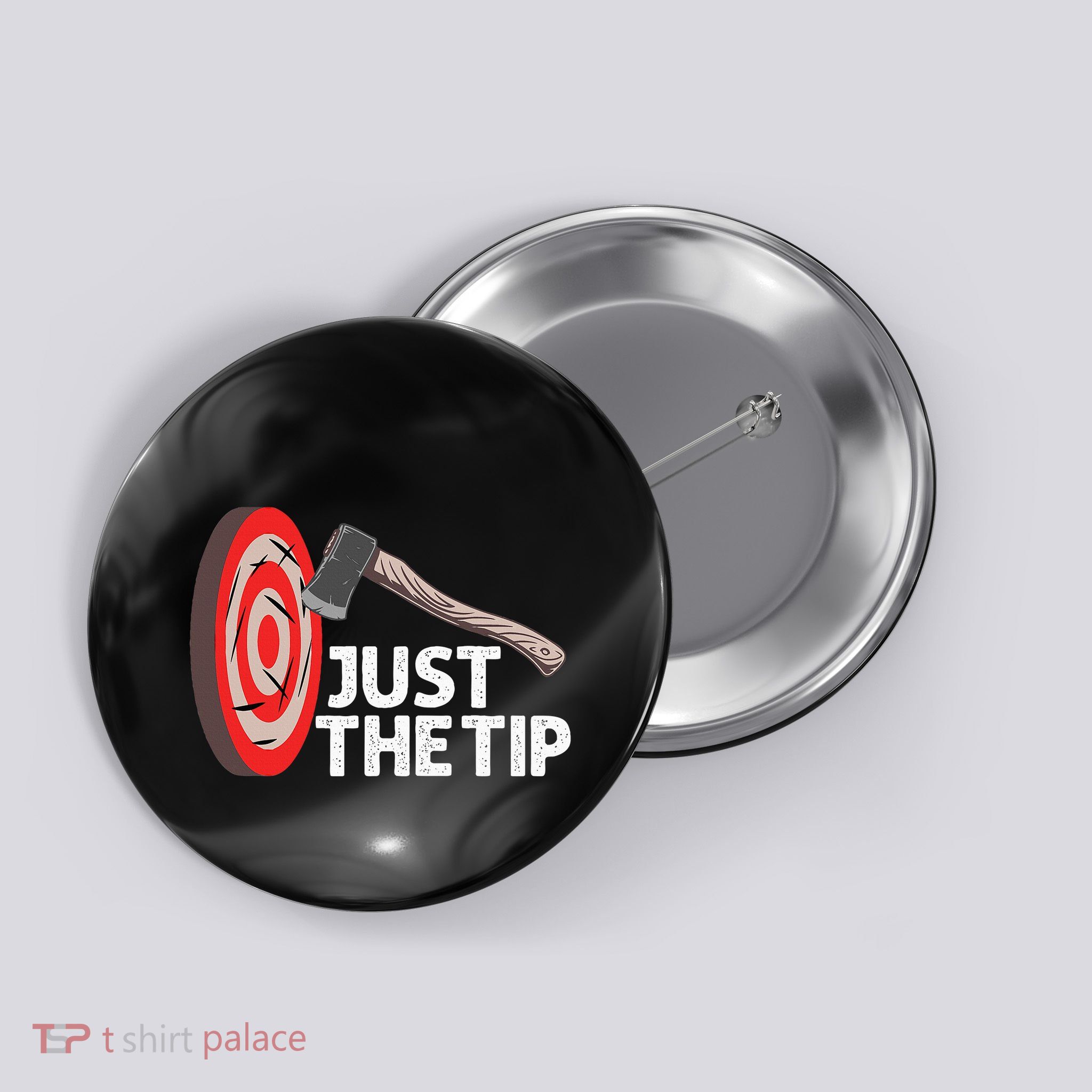 Funny Axe Throwing Design Axe Throwers Lovers Button