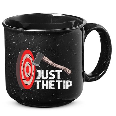 Funny Axe Throwing Design Axe Throwers Lovers 15oz Campfire Ceramic Mug
