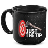Funny Axe Throwing Design Axe Throwers Lovers 15oz Campfire Ceramic Mug