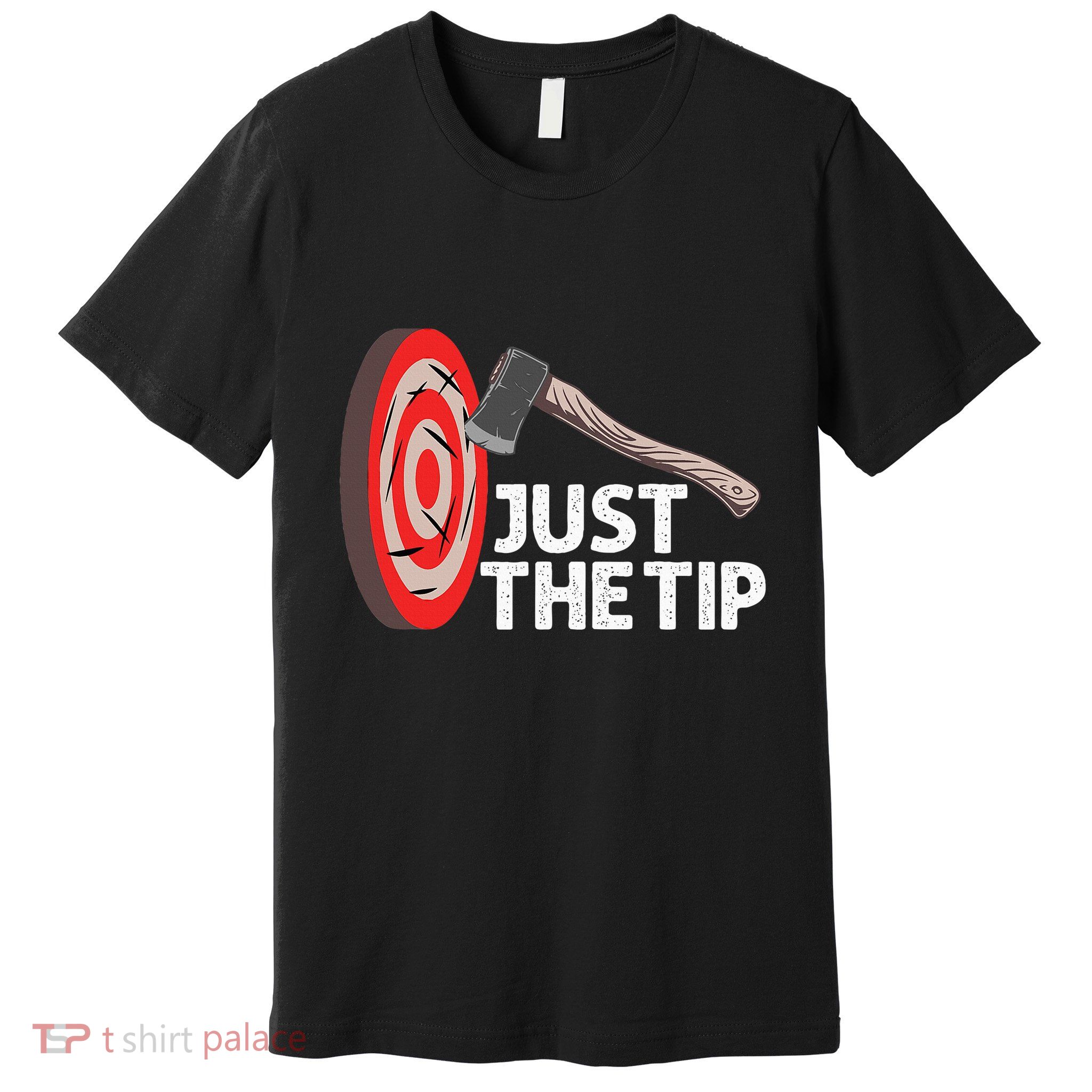 Funny Axe Throwing Design Axe Throwers Lovers Premium T-Shirt