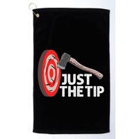 Funny Axe Throwing Design Axe Throwers Lovers Golf Towel