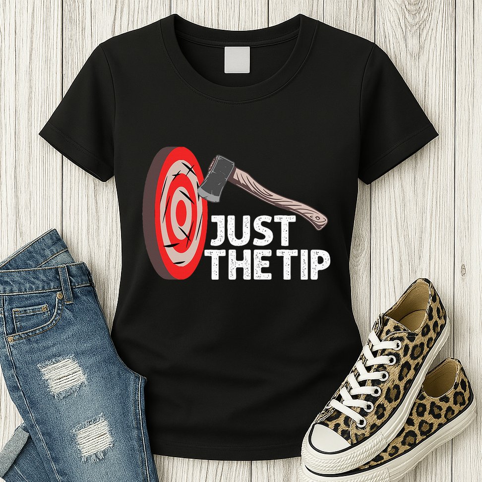Funny Axe Throwing Design Axe Throwers Lovers Womens T-Shirt
