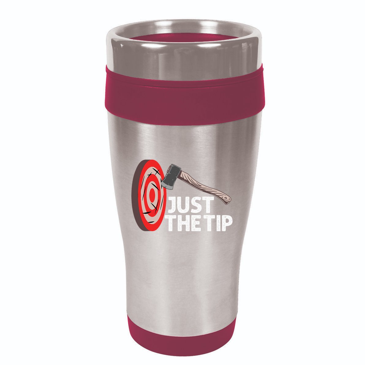 Funny Axe Throwing Design Axe Throwers Lovers 16oz Travel Tumbler