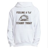 Feeling A Tad Stabby Vintage Graphic Urban Pullover Hoodie