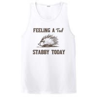 Feeling A Tad Stabby Vintage Graphic PosiCharge Competitor Tank