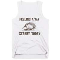 Feeling A Tad Stabby Vintage Graphic Tank Top