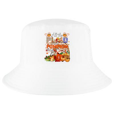 Fall All The Plaid And Pumpkin Things Autumn Cool Comfort Performance Bucket Hat