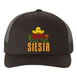 Fiesta And Then Siesta Cinco De Mayo Costume Essential Yupoong Adult 5-Panel Trucker Hat