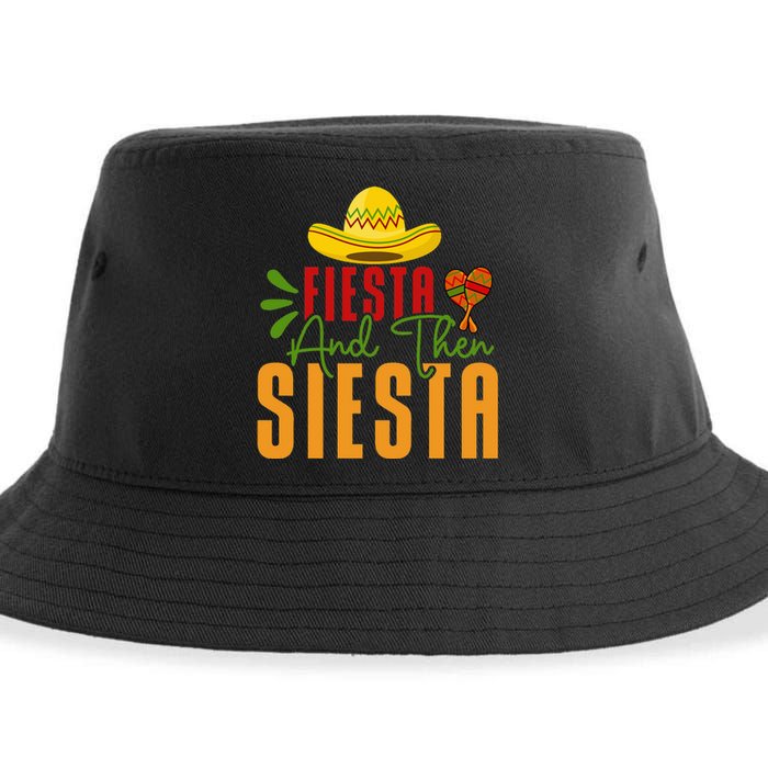 Fiesta And Then Siesta Cinco De Mayo Costume Essential Sustainable Bucket Hat