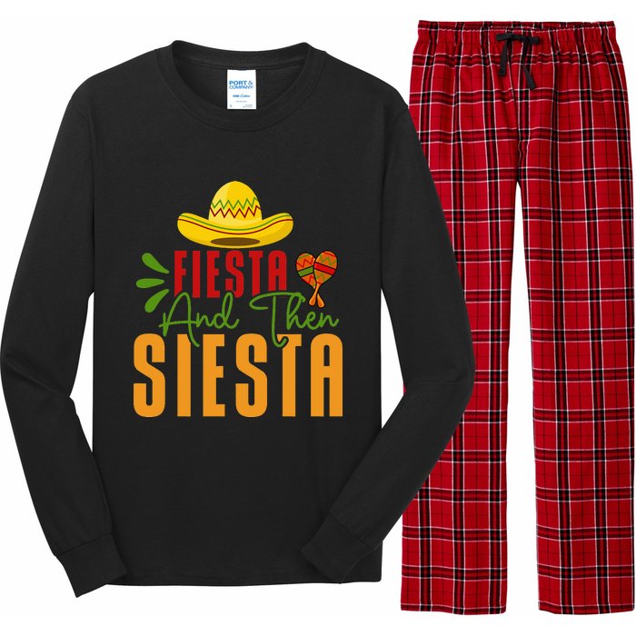 Fiesta And Then Siesta Cinco De Mayo Costume Essential Long Sleeve Pajama Set