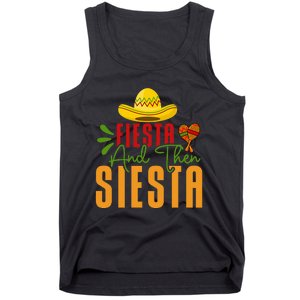 Fiesta And Then Siesta Cinco De Mayo Costume Essential Tank Top