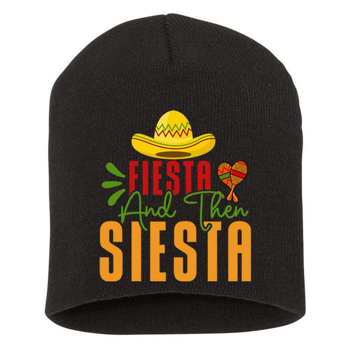 Fiesta And Then Siesta Cinco De Mayo Costume Essential Short Acrylic Beanie