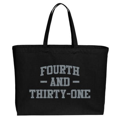 Fourth And Thirty One 4th And 31 Cotton Canvas Jumbo Tote