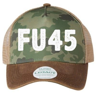 Fu45 Anti Trump Vintage Style Legacy Tie Dye Trucker Hat