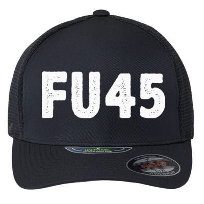 Fu45 Anti Trump Vintage Style Flexfit Unipanel Trucker Cap