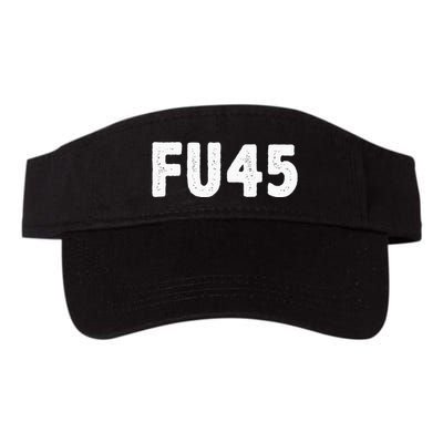 Fu45 Anti Trump Vintage Style Valucap Bio-Washed Visor