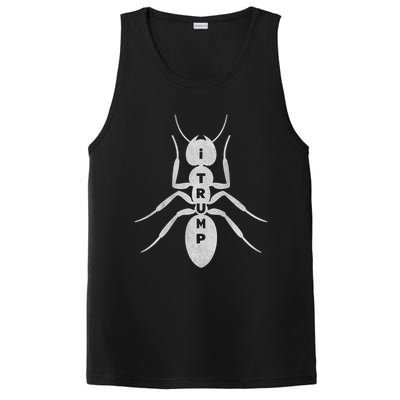 Funny Anti Trump Ant Graphic PosiCharge Competitor Tank