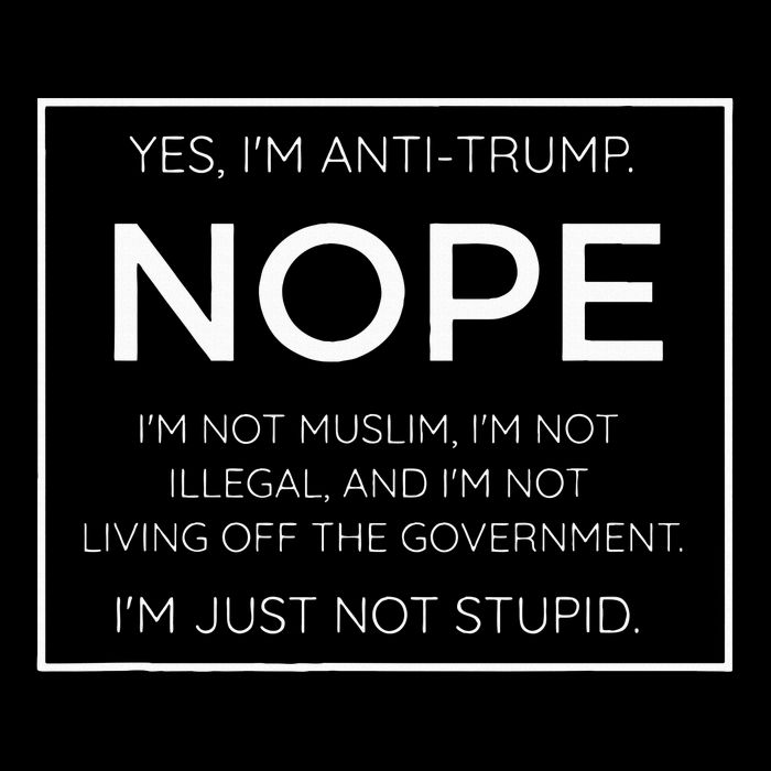 Funny Anti Trump Quote IM Just Not Stupid Impact Tech Backpack