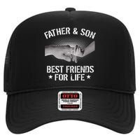 Father & Son Best Friends For Life High Crown Mesh Back Trucker Hat