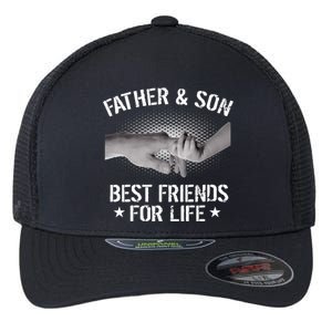 Father & Son Best Friends For Life Flexfit Unipanel Trucker Cap