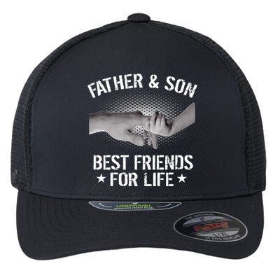 Father & Son Best Friends For Life Flexfit Unipanel Trucker Cap