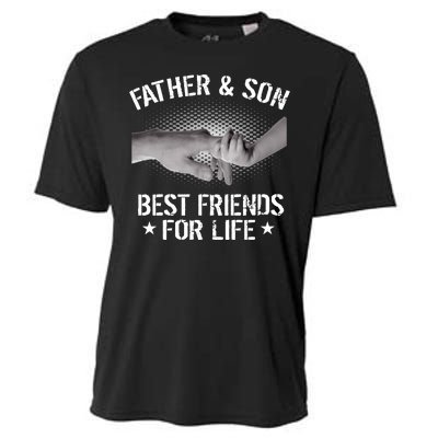 Father & Son Best Friends For Life Cooling Performance Crew T-Shirt