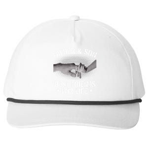 Father & Son Best Friends For Life Snapback Five-Panel Rope Hat