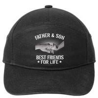 Father & Son Best Friends For Life 7-Panel Snapback Hat