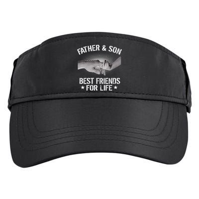 Father & Son Best Friends For Life Adult Drive Performance Visor