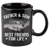 Father & Son Best Friends For Life 11oz C Handle Ceramic Mug