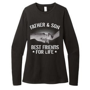 Father & Son Best Friends For Life Womens CVC Long Sleeve Shirt