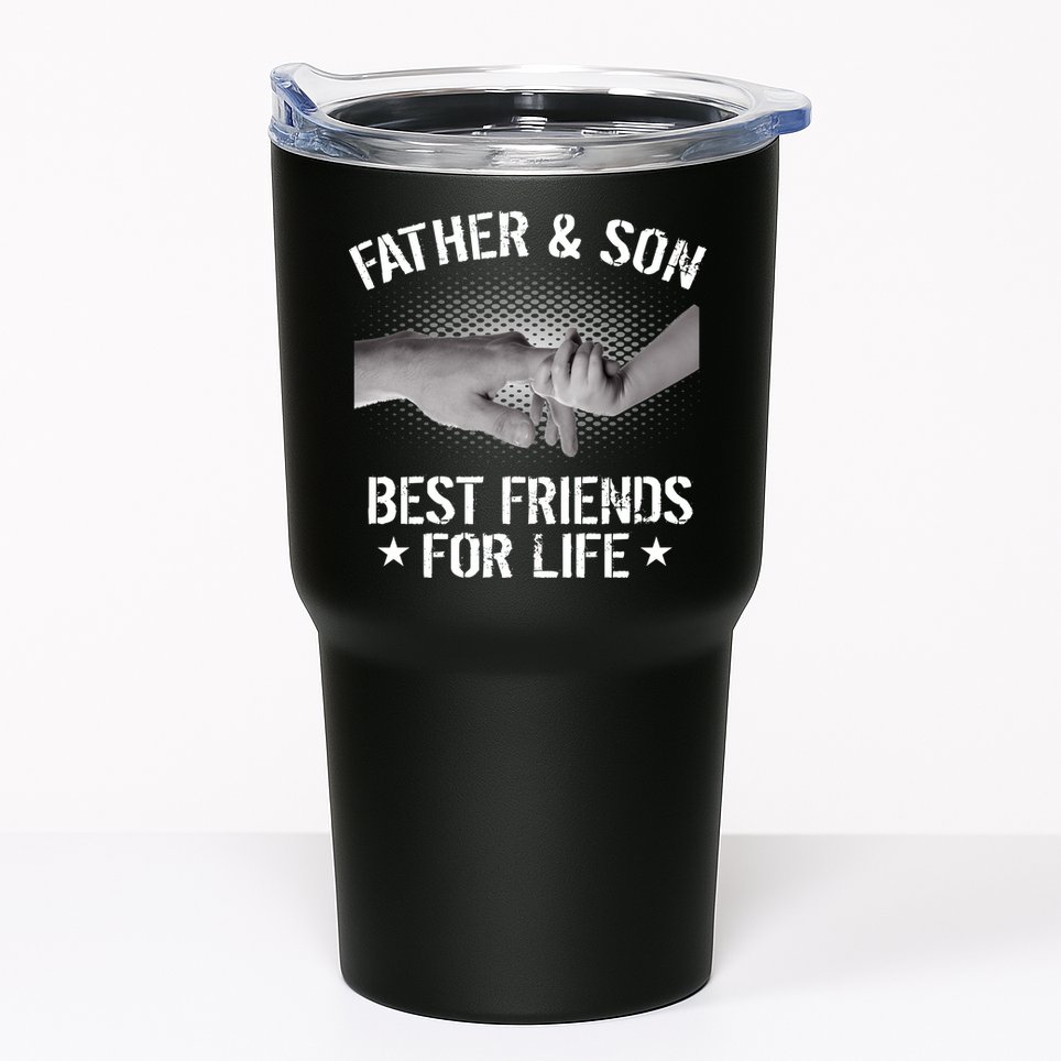 Father & Son Best Friends For Life Tumbler