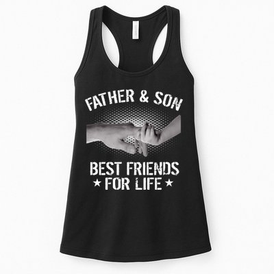 Father & Son Best Friends For Life Womens Tank Top