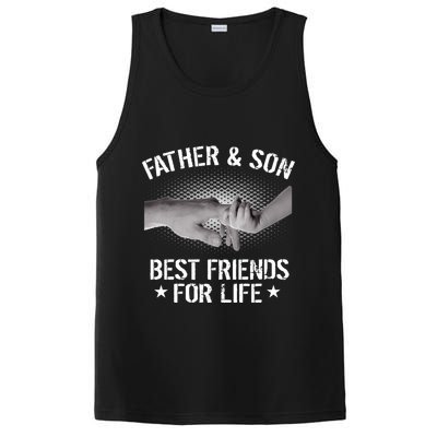 Father & Son Best Friends For Life PosiCharge Competitor Tank