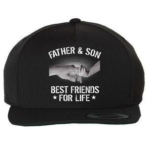 Father & Son Best Friends For Life Wool Snapback Cap