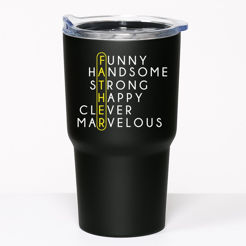 Father Acronym Fathers Day Tumbler