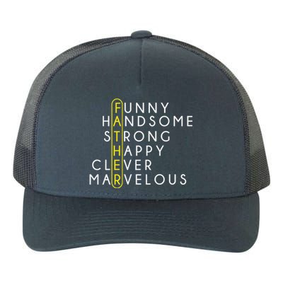 Father Acronym Fathers Day Yupoong Adult 5-Panel Trucker Hat