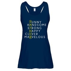 Father Acronym Fathers Day Ladies Essential Flowy Tank