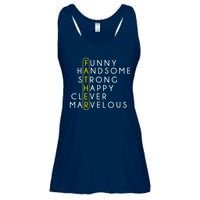 Father Acronym Fathers Day Ladies Essential Flowy Tank