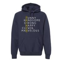 Father Acronym Fathers Day Premium Hoodie