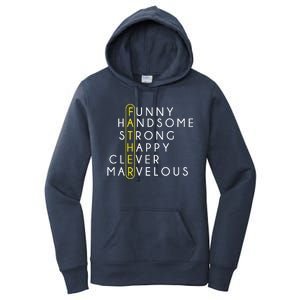 Father Acronym Fathers Day Women's Pullover Hoodie