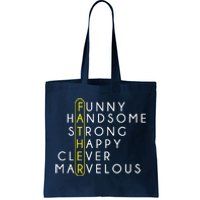 Father Acronym Fathers Day Tote Bag